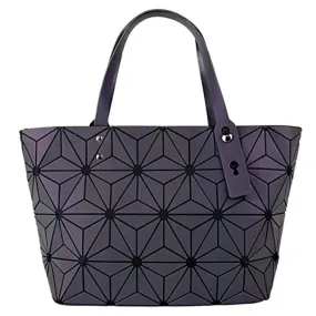 FabSeasons Luminous reflective Geometric Handbag / Purse / Tote Bag for Women