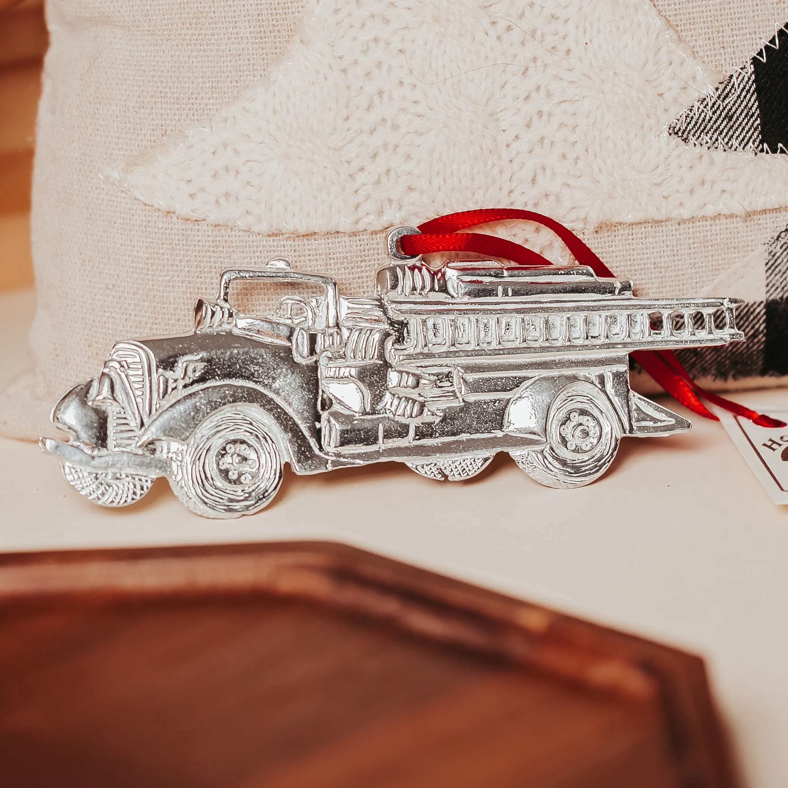 Firefighter Ornaments - Fireman - Fire Badge - Fire Truck - Fire and Rescue Gifts