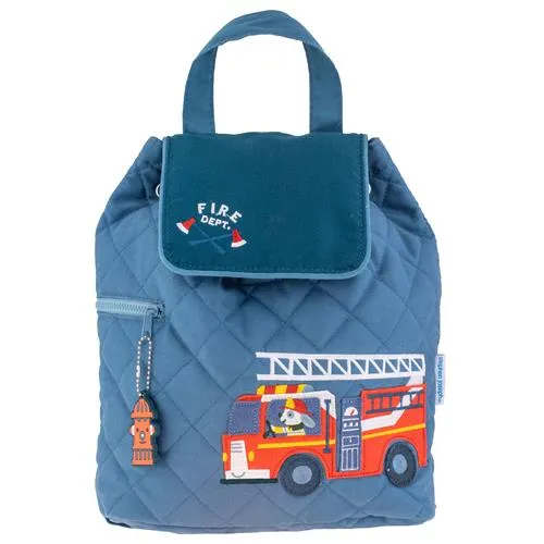 Firetruck Quilted Backpack