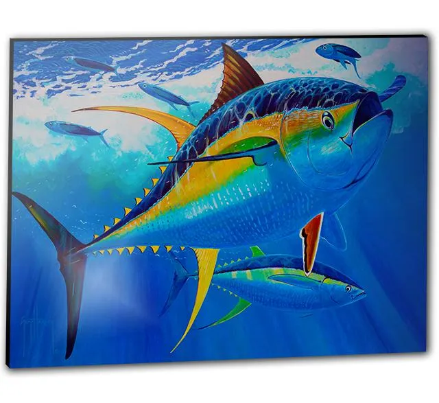 GH AE YELLOWFIN ALUMINUM ART