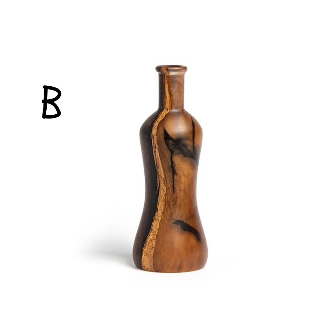 Gohobi Handmade Wooden Resin vases