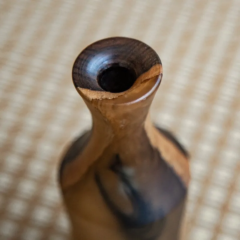 Gohobi Handmade Wooden Resin vases