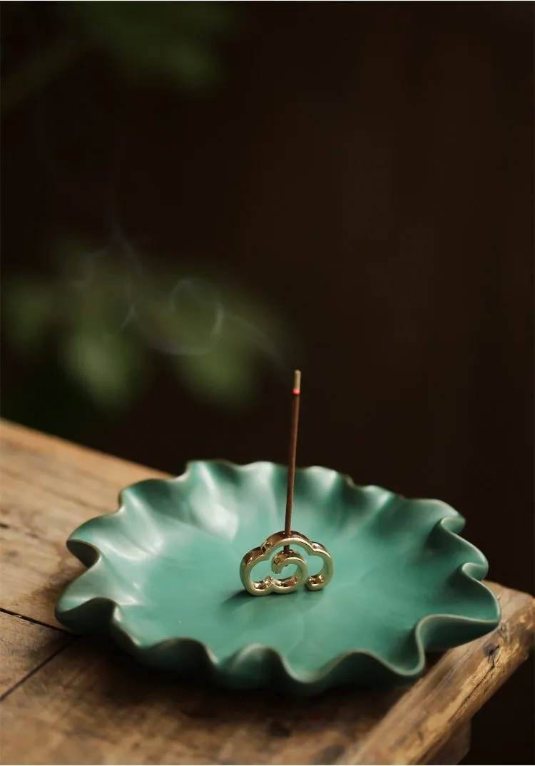 Gohobi Mini Gloden Cloud Incense Holder