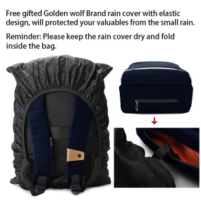 Golden Wolf GB00375 Laptop Bag (Blue)