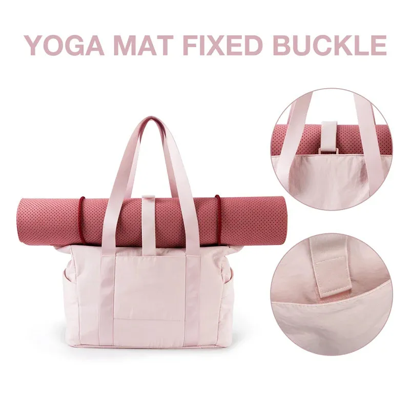 Handbag Women Tote Bag Large Capacity Travel Duffel Bags 15.6'' Yoga Gym Bag