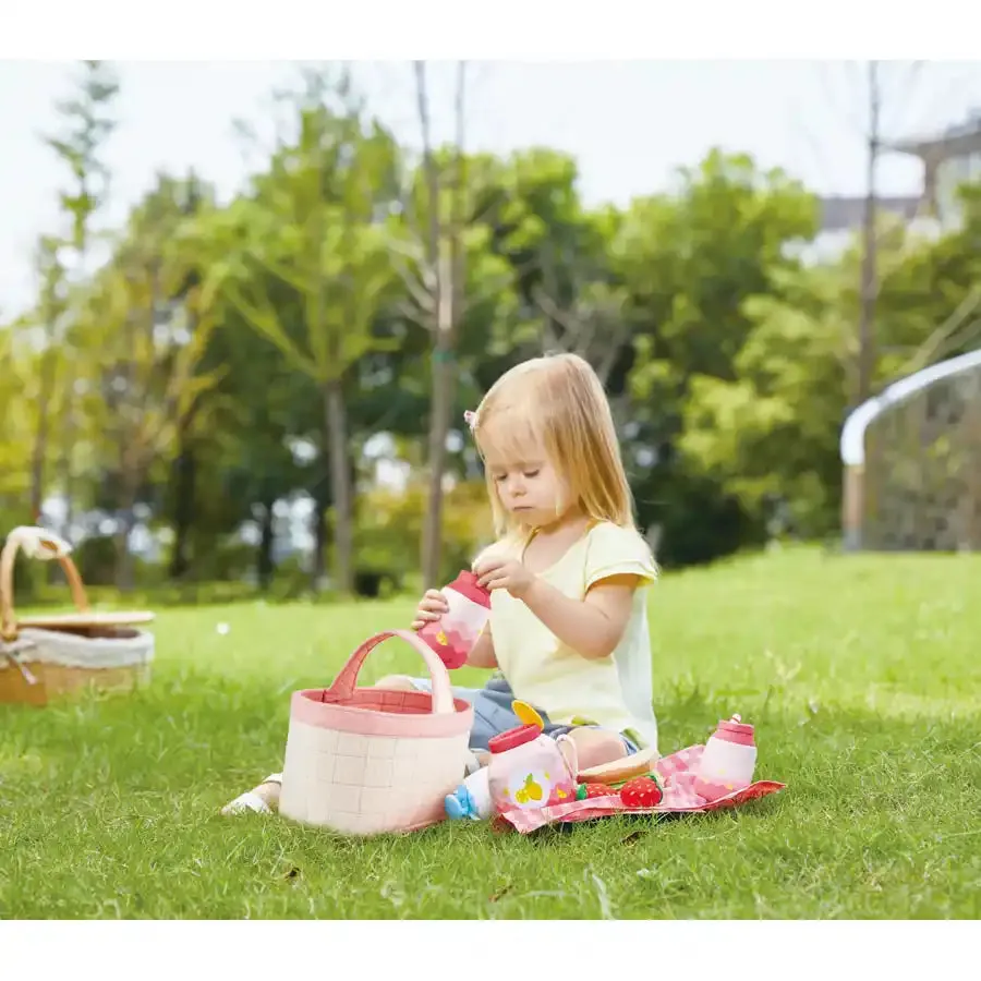 Hape Toddler Picnic Basket