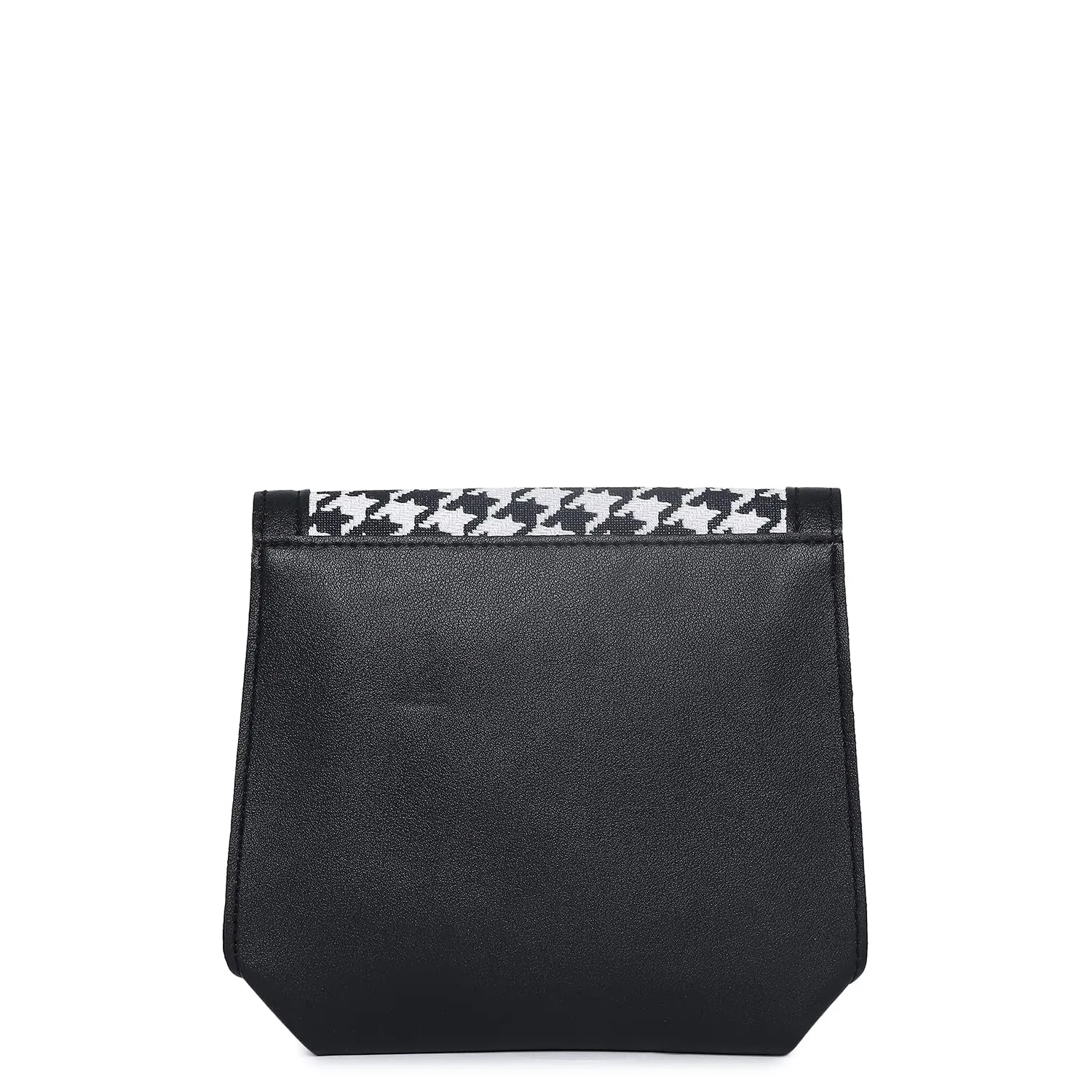 Haute Sauce Textured Push Lock Sling Bag with Chain Strap (AZ_HSSB1006)