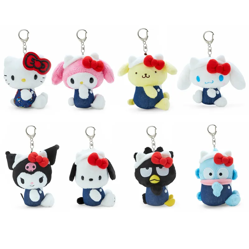 Hello Kitty 50th Hello Everyone! Mascot Keychain Plush