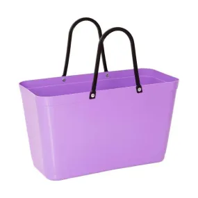 Hinza Green Plastic Bag in lilac