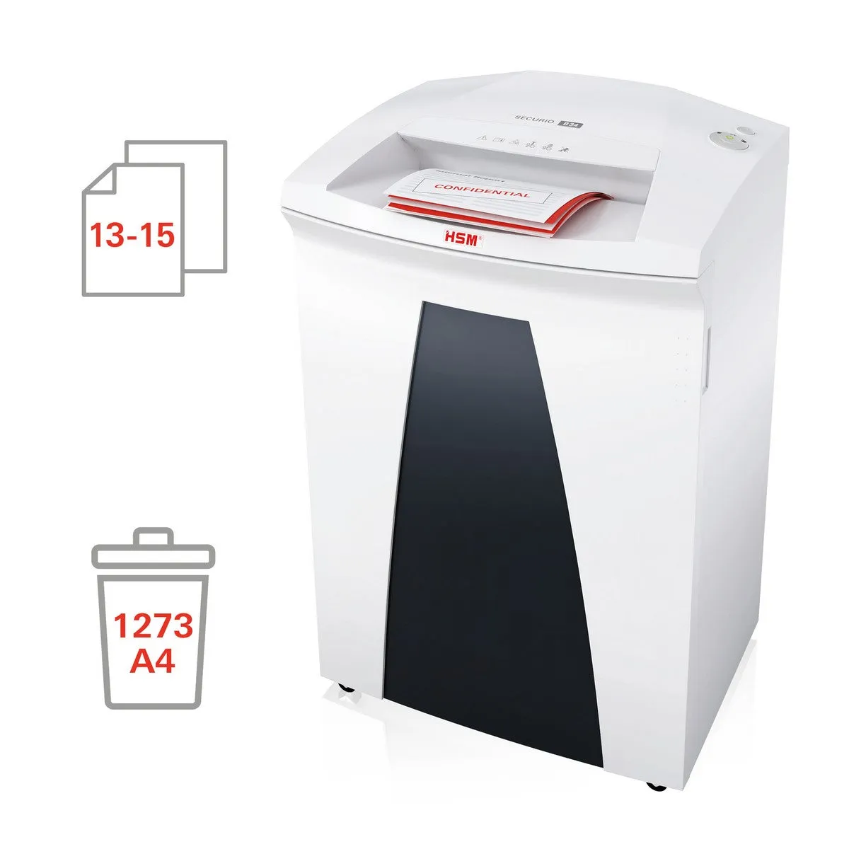 HSM SECURIO B34 - 1.9 x 15 mm Document Shredder