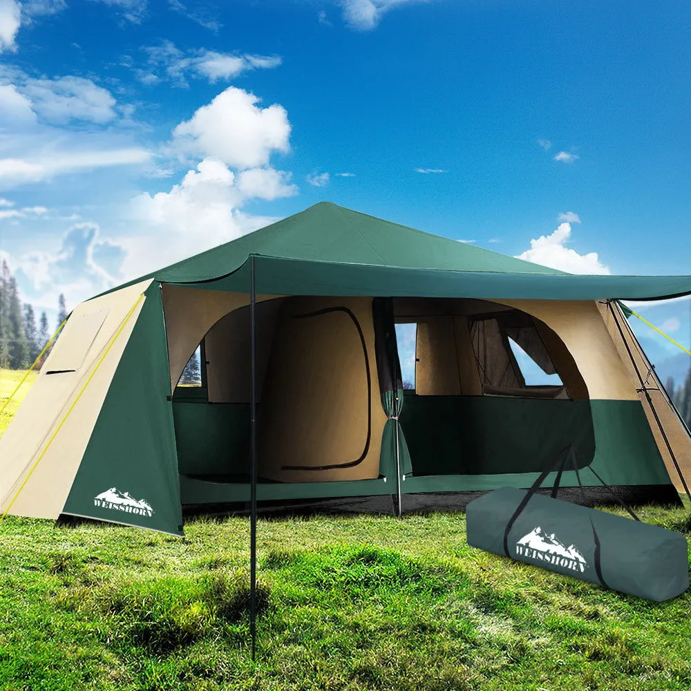 Instant Up 8-Person Dome Tent with Mesh Windows - Weisshorn