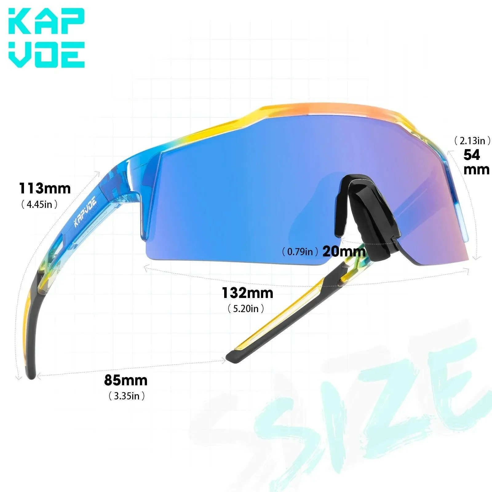 Kapvoe Cycling Sunglasses Suitable For Children Aged 5-17 Years Girls Boys Glasses Outdoor Sun Glasses Protection Classic Kids