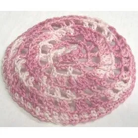 Ladies Designer Crochet Lace Kippah / Hair Covering for Women Hand Made - Design may vary