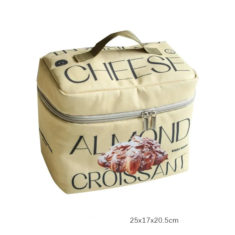 Large-Capacity Insulated Bento Bag - Portable Lunch Bag