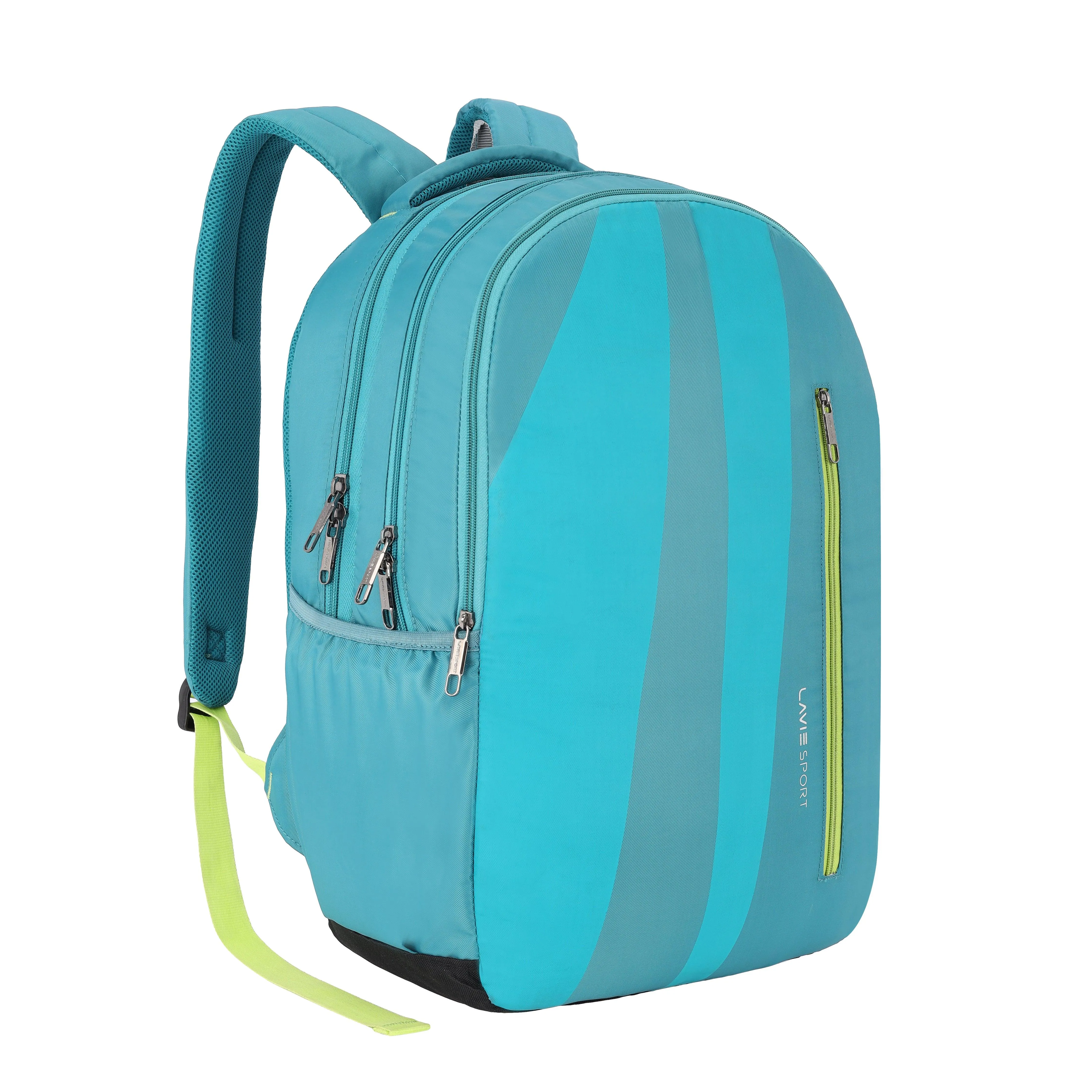 Lavie Sport Bolt 31L Laptop Backpack For Men & Women | College Bag For Boys & Girls Teal