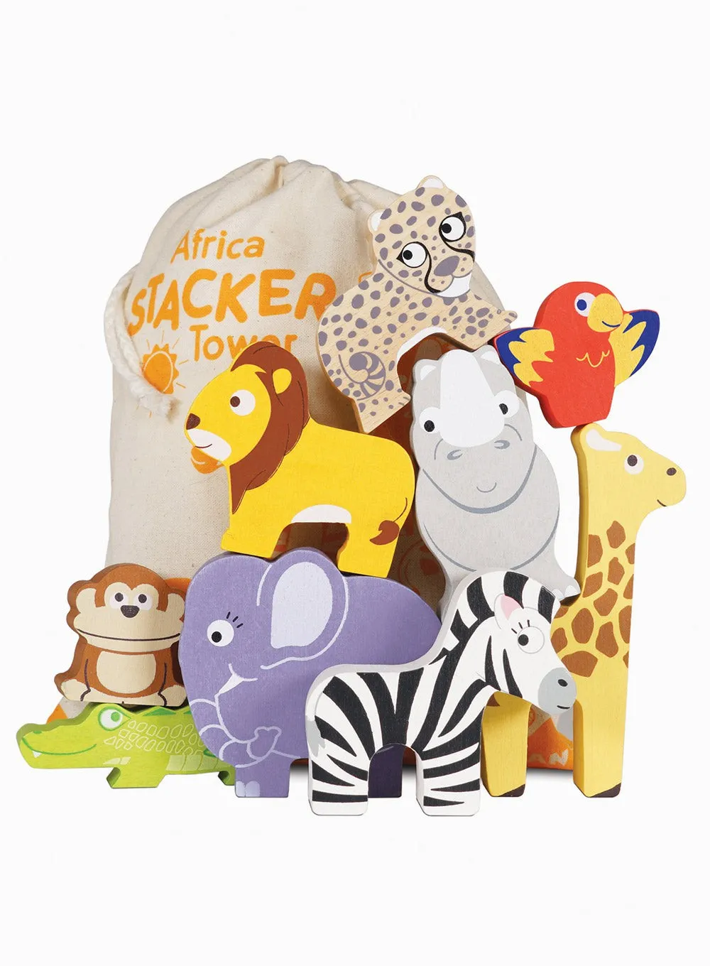 Le Toy Van Safari Animal Stacker