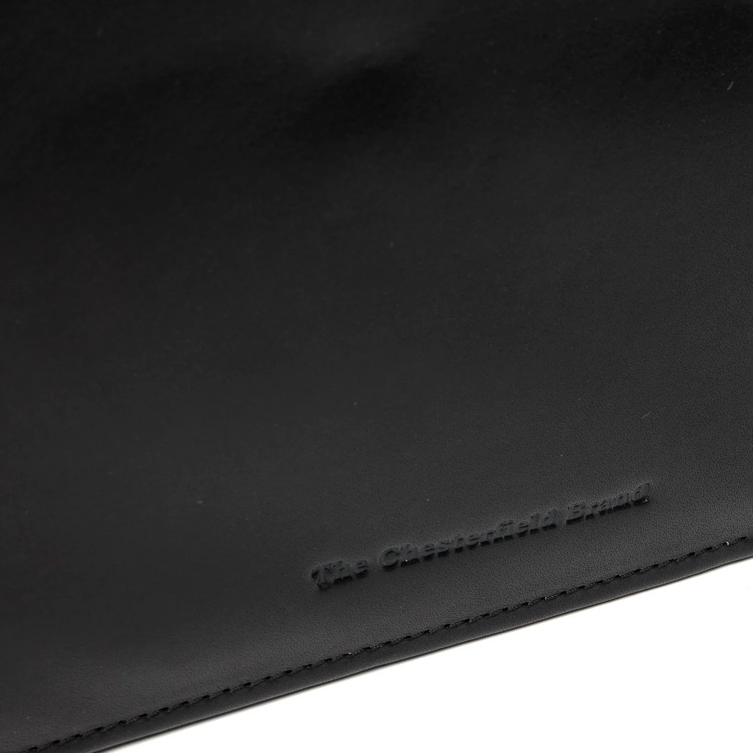 Leather Document Case Black Moreton