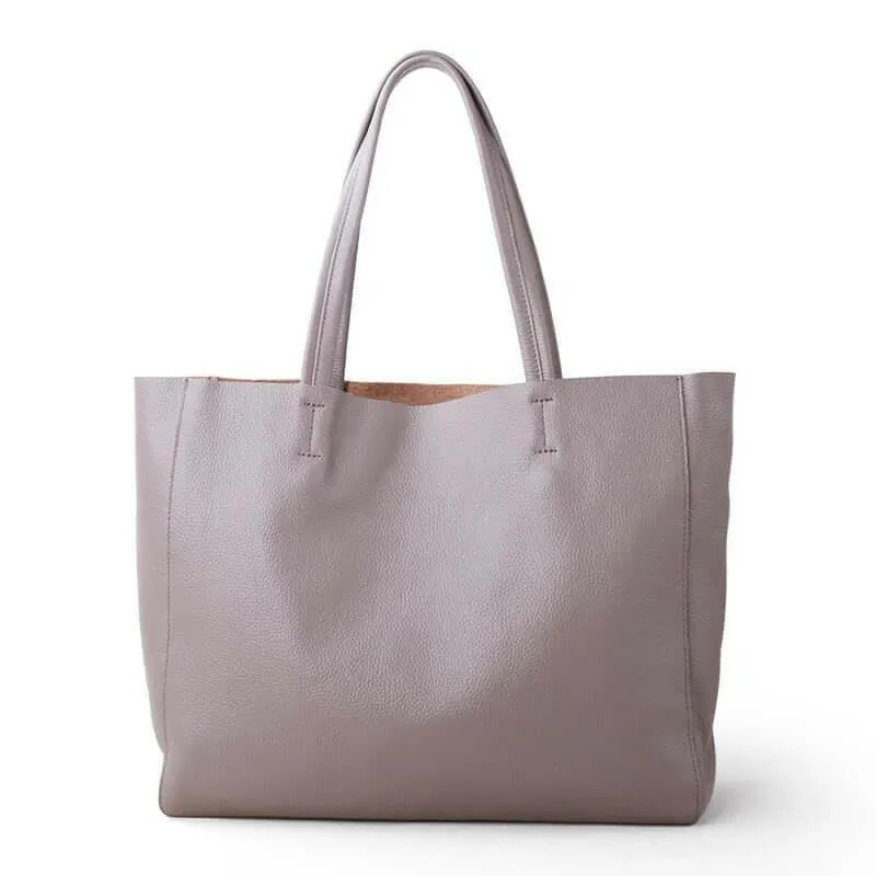 LILY Leather Tote –Sophistication for Work & Travel