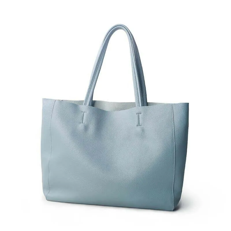 LILY Leather Tote –Sophistication for Work & Travel