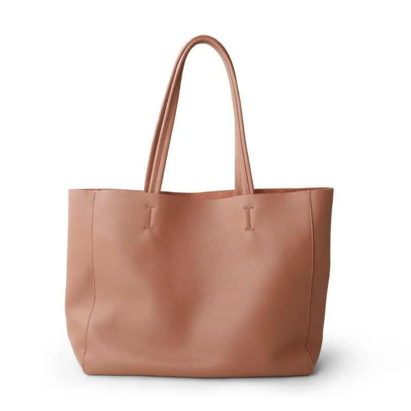 LILY Leather Tote –Sophistication for Work & Travel