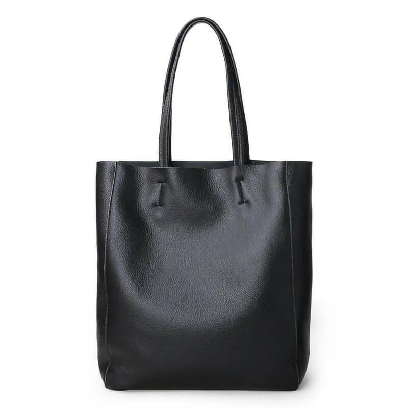 LILY Leather Tote –Sophistication for Work & Travel