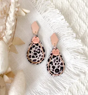 LIMITED EDITION Leopard Print Teardrops