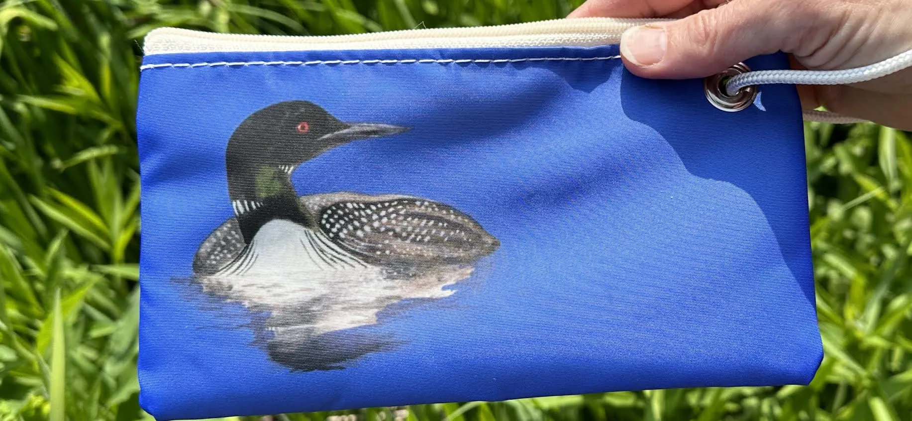 Maine Audubon Sea Bag Loon Wristlet - Limited Edition