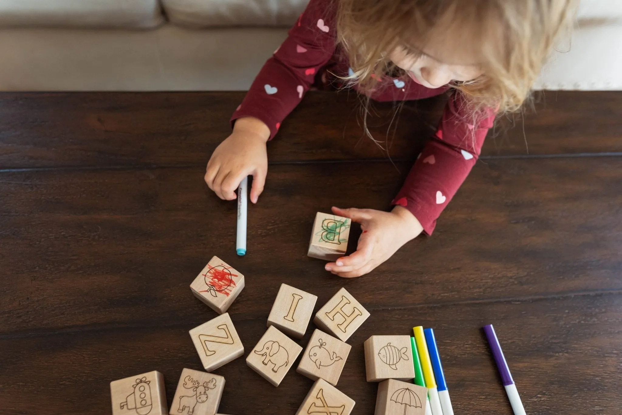 Maple ABC Block Set