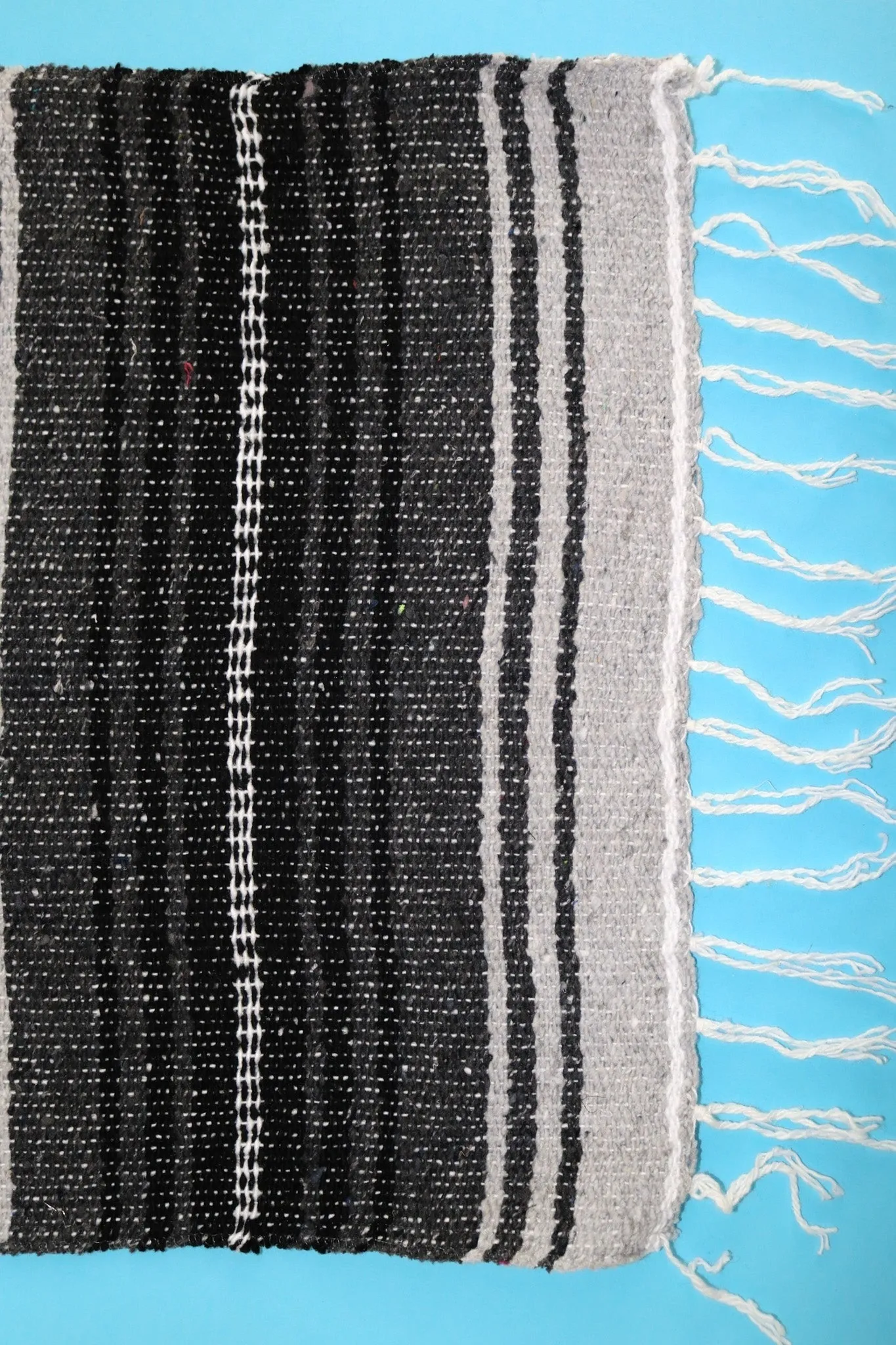 Mexican Falsa Table Runner Grey