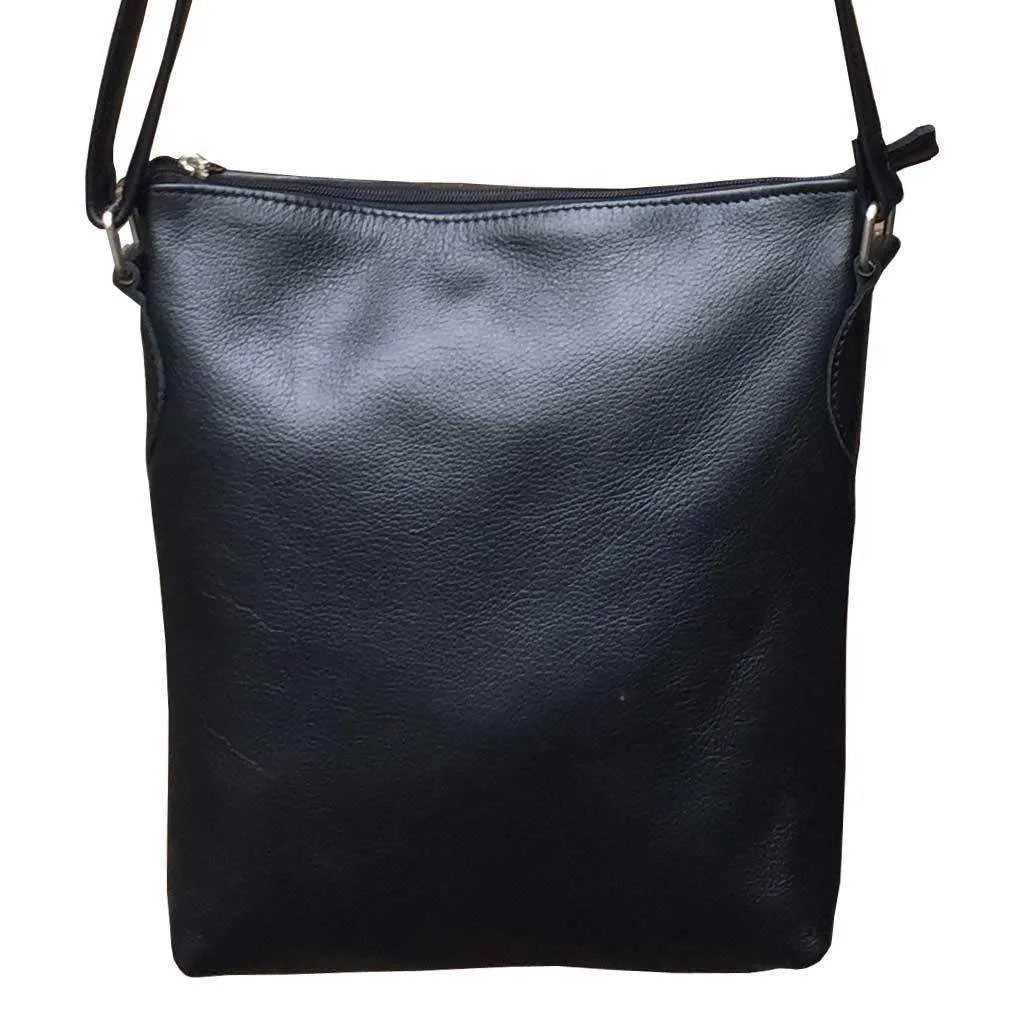 Mirelle Genuine Leather Everyday Messenger Handbag