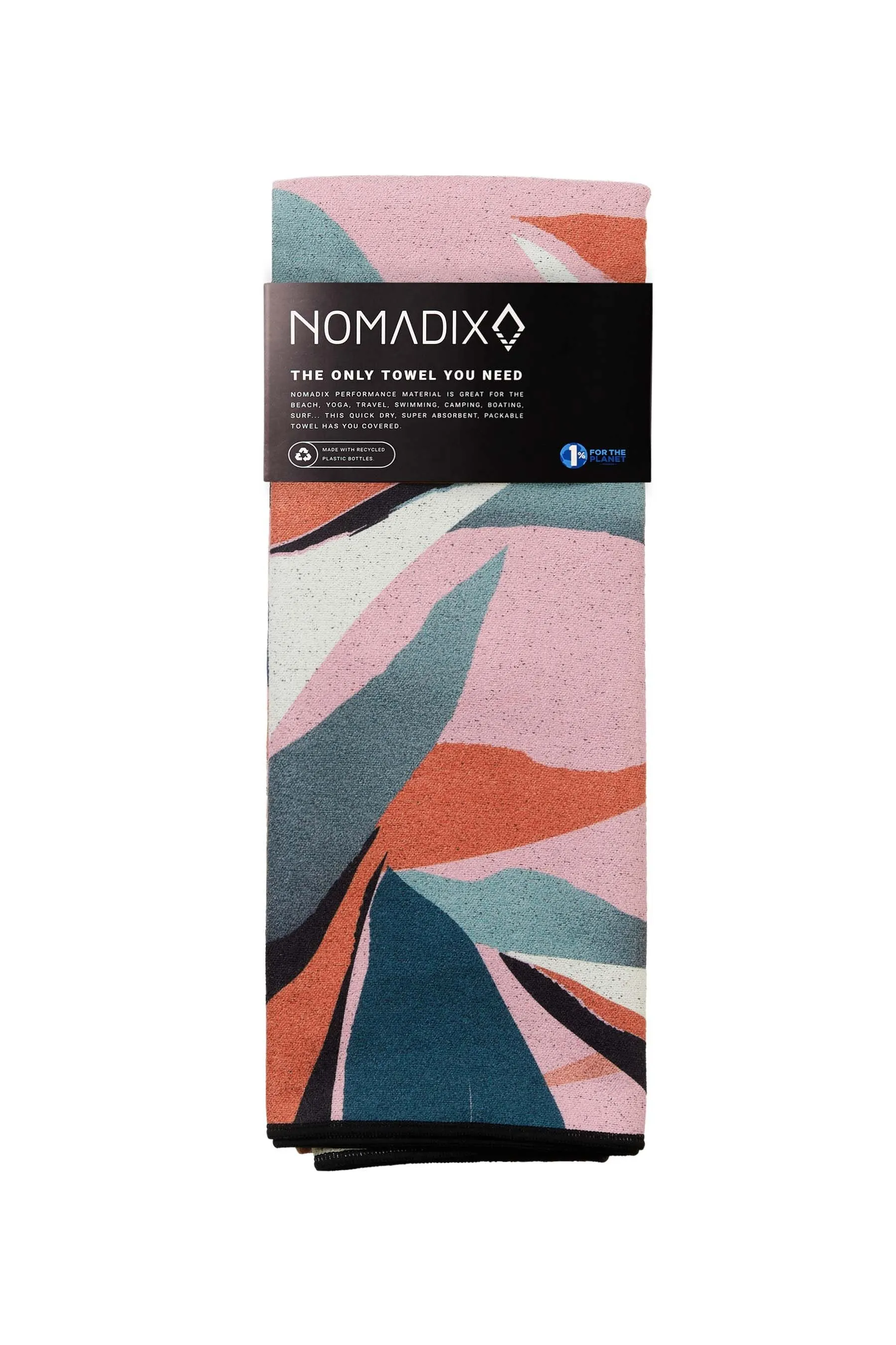 NOMADIX HAND TOWEL LEAFY PINK