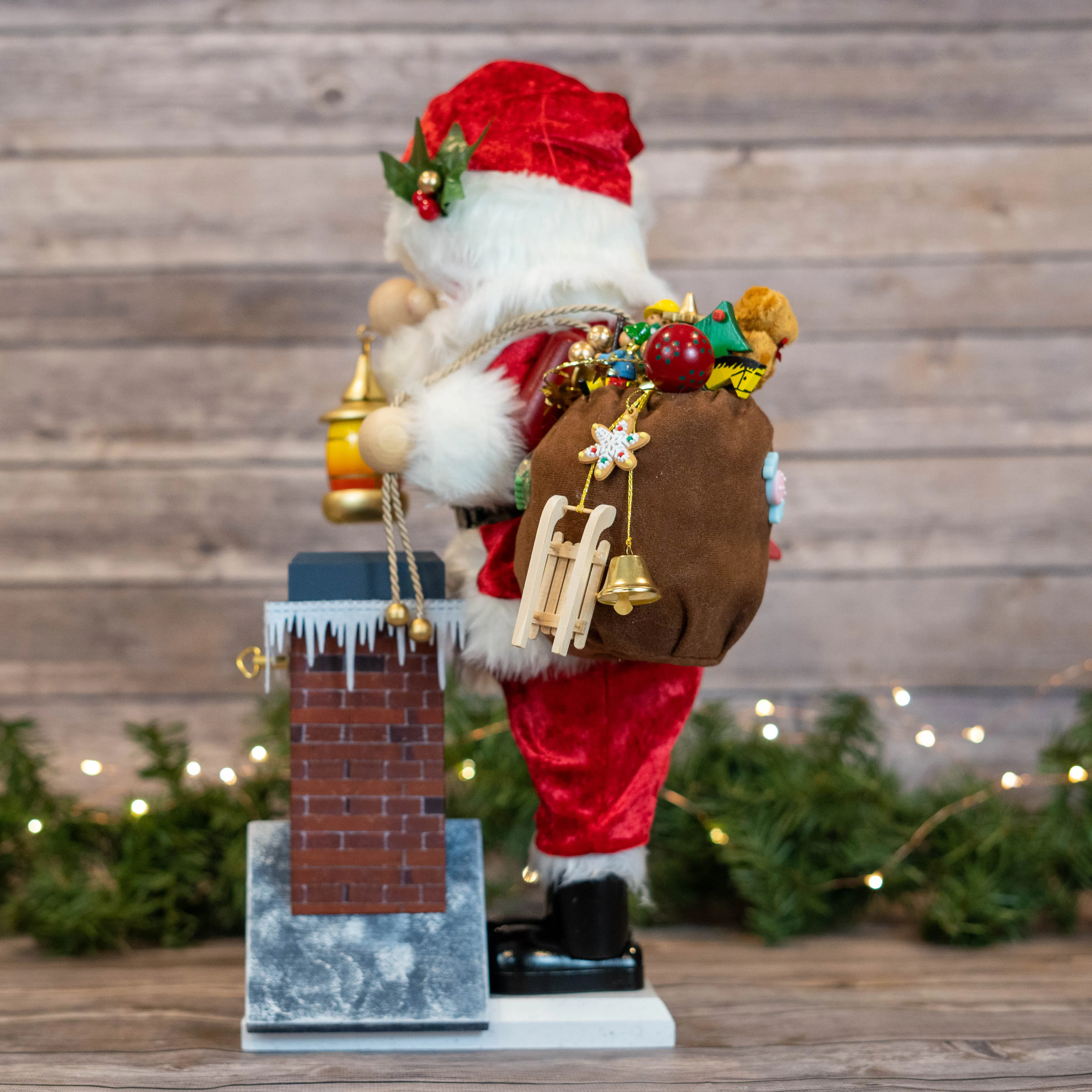 Nutcracker - Steinbach Limited Edition Musical Chimney Santa