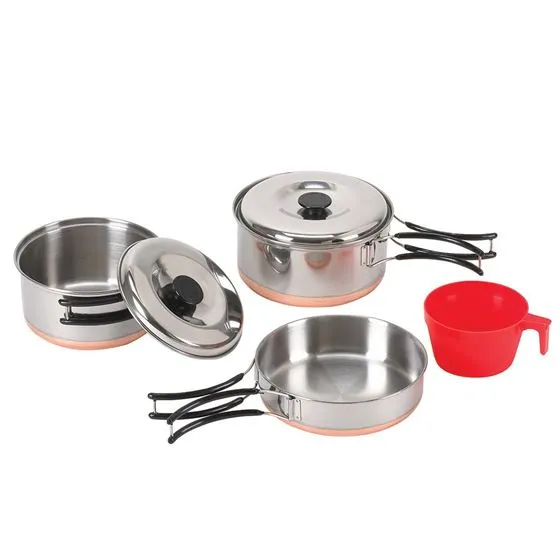 One Person Stainless Cook Set