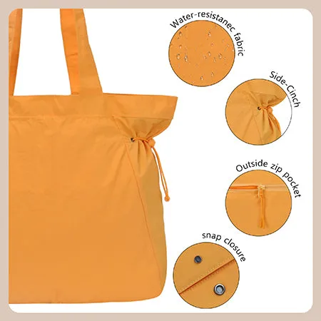 Orange NGIL Shopper Tote Bag