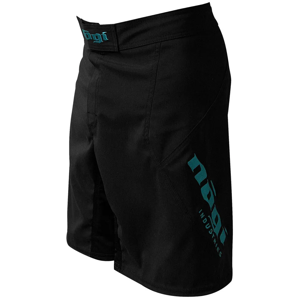 Phantom 3.0 Fight Shorts - Black and Mint - MADE IN USA - Limited Edition