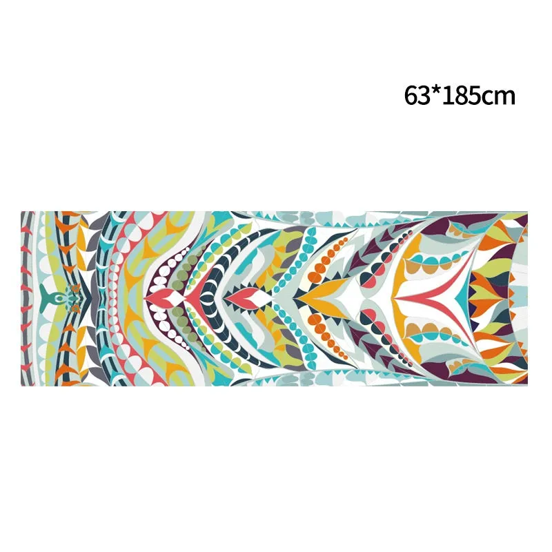 Printed Yoga Towel Portable Yoga Towel Non-Slip And Environmentally Friendly Yoga Towel