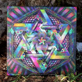 "Hyperdimensional Harmonics" Stretched Canvas Print