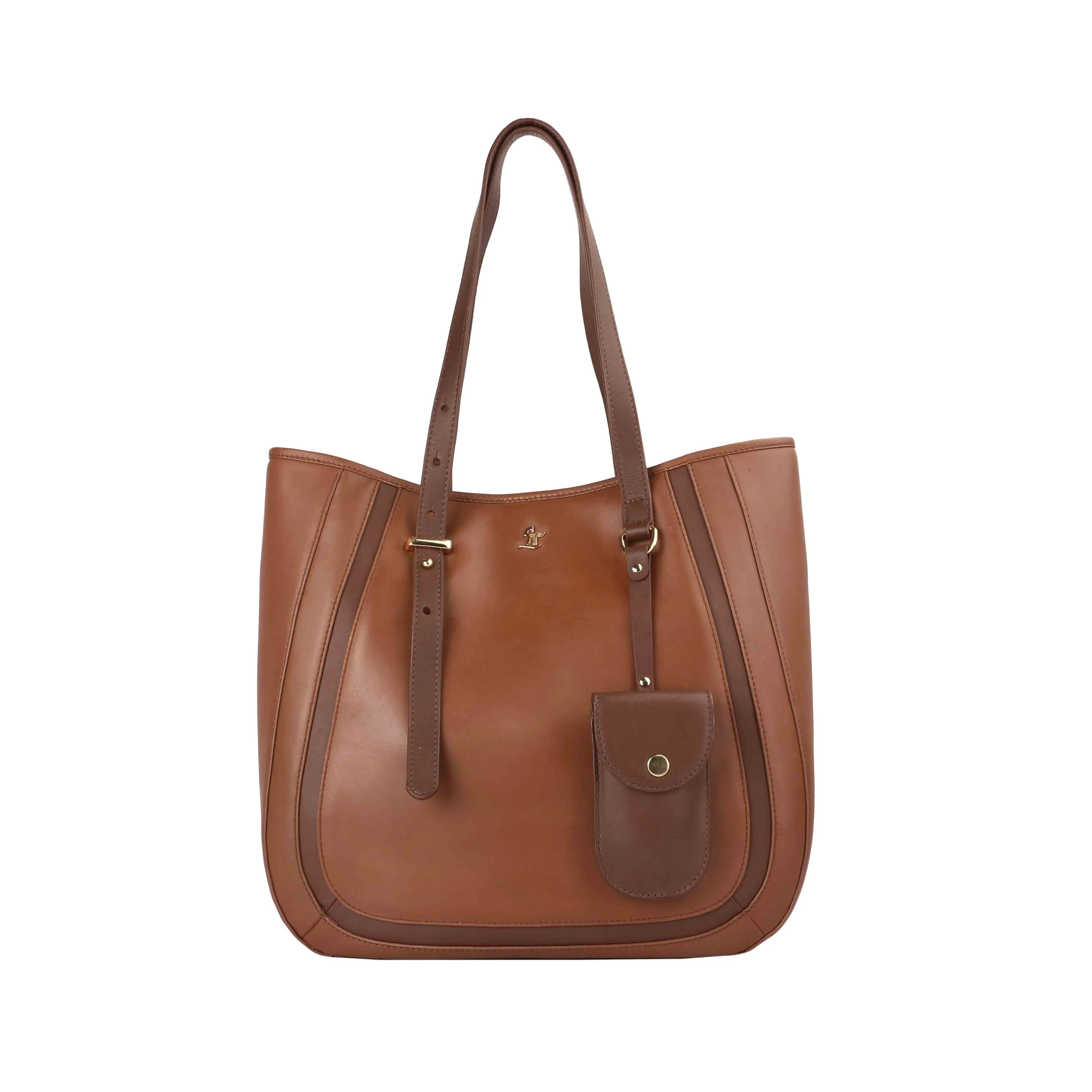 Ready to Ship Luxury Corportae Gift | Georgia Collection | Genuine Leather Tote Bags For Women | Leather Handbags | Ideal For Office, College & Travel | Colour - Tan