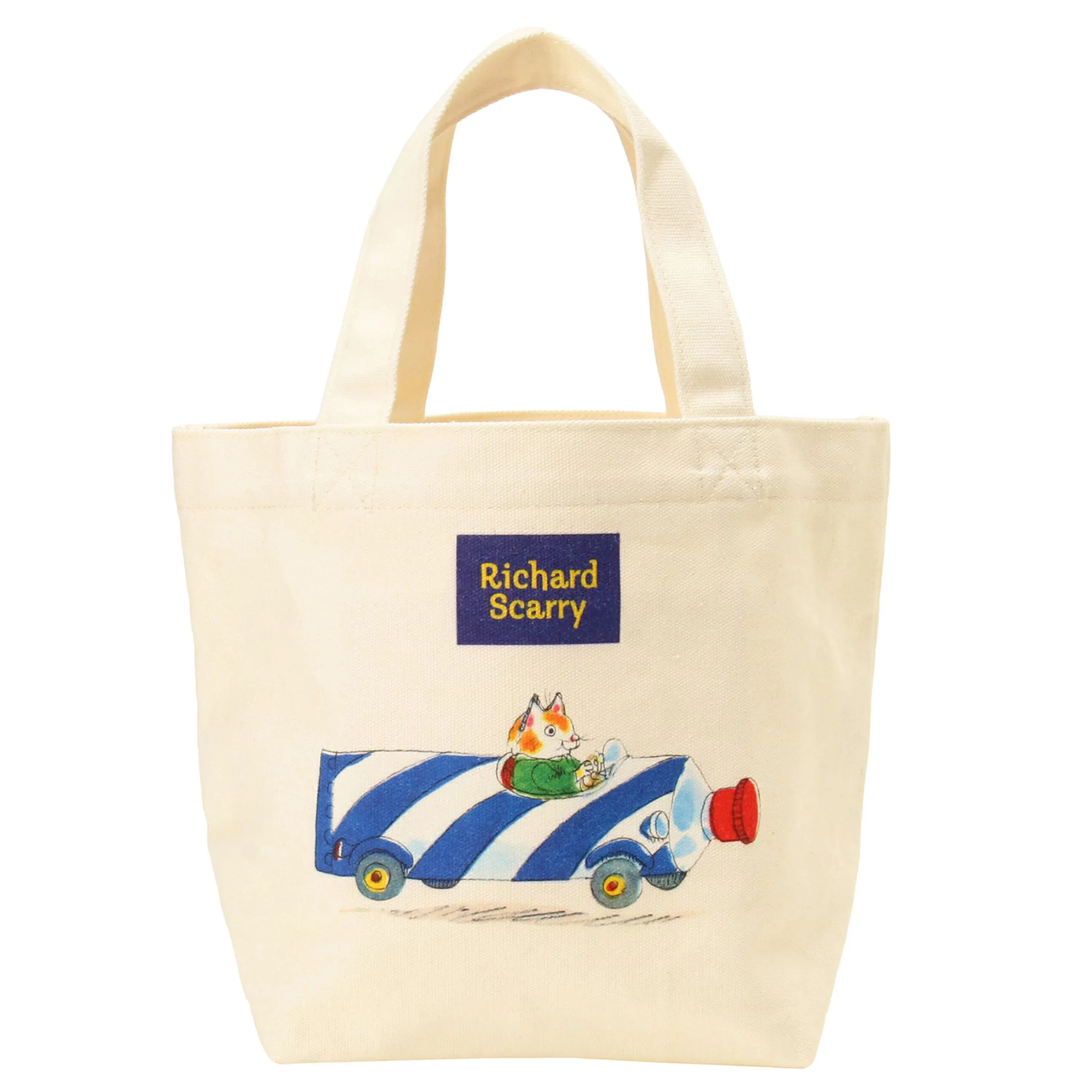 Richard Scarry Canvas Tote Bag · Cheese Car Limited Edition