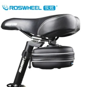 ROSWHEEL Bicycle Saddle Bag Seat Post Storage Tail Pouch Cycling  Road Bike Rear Pannier Bycicle Bolsa bisiklet aksesuar 13875