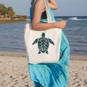 Sea Turtle Treasure Beach Tote