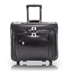 SHERIDAN | 17” Leather Detachable-Wheeled Catalog Case