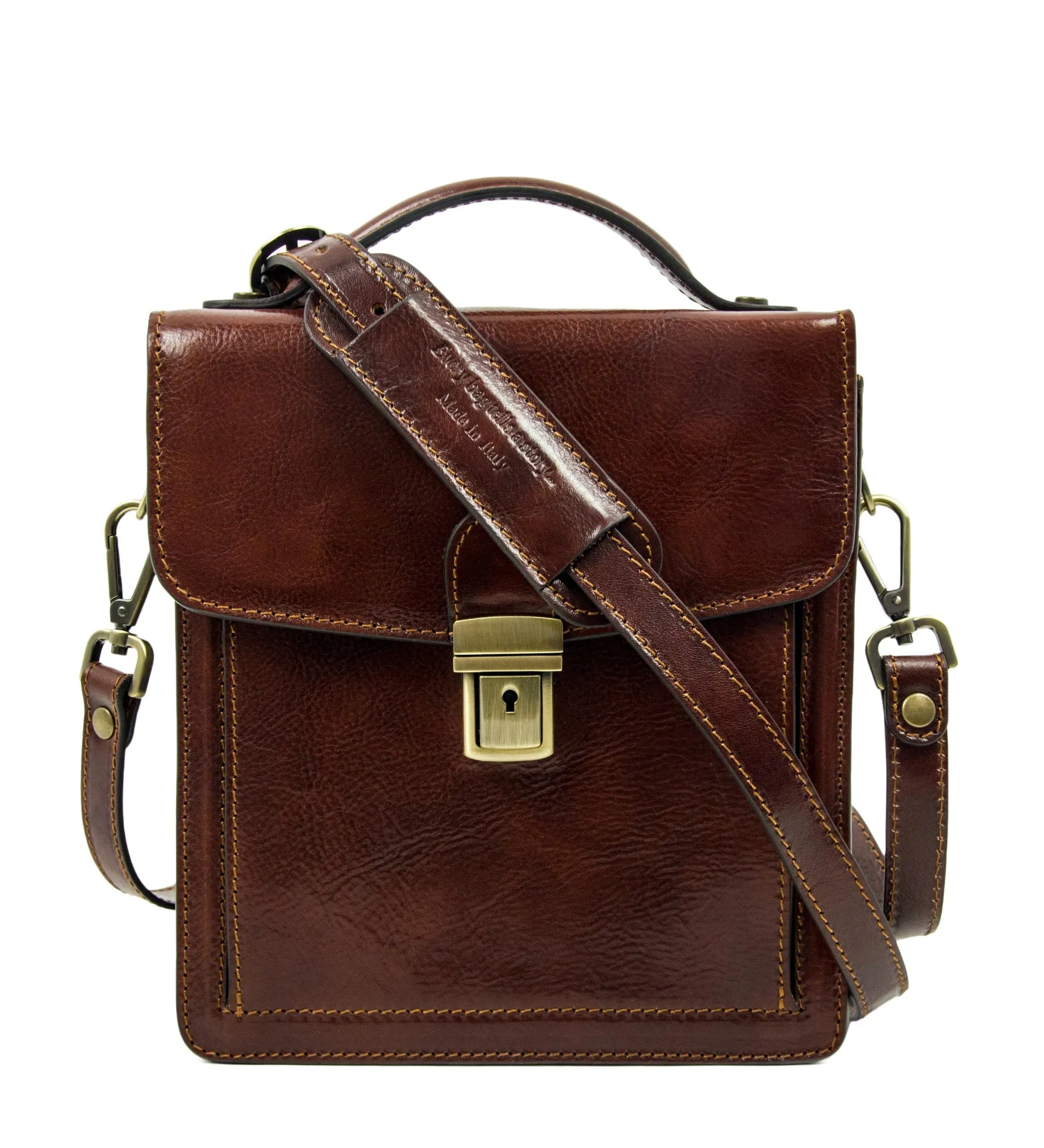 Small Leather Briefcase for Women - Walden