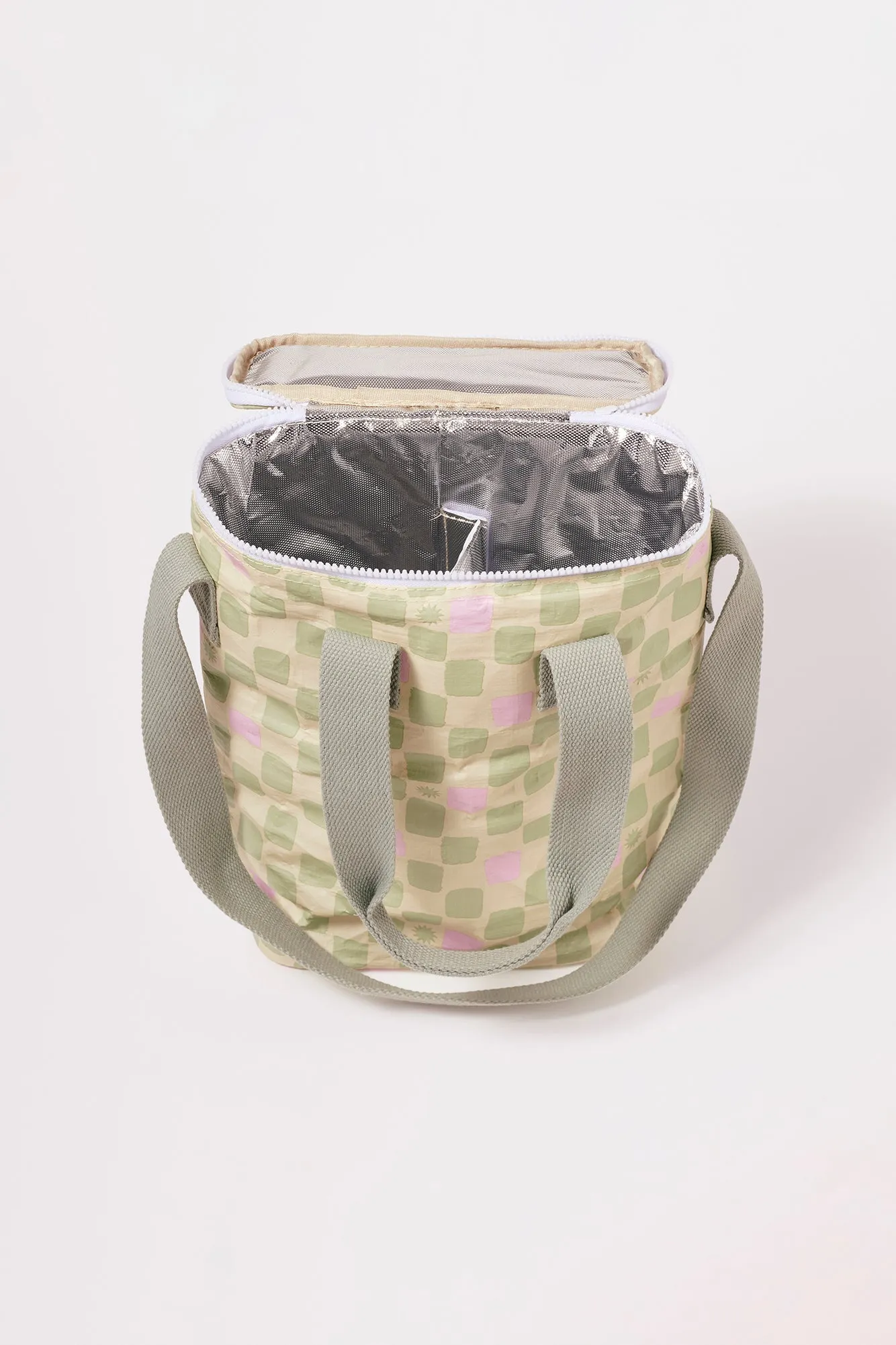 SUNNYLIFE Drinks Cooler Bag Checkerboard