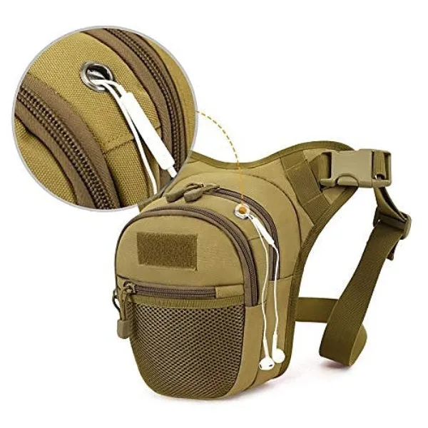 Tactical Drop Leg Waist Bag Military