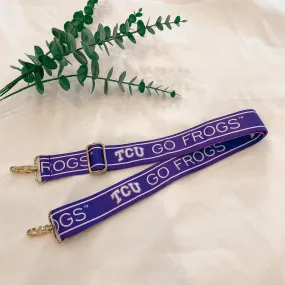 TCU Go Frogs Bag Strap