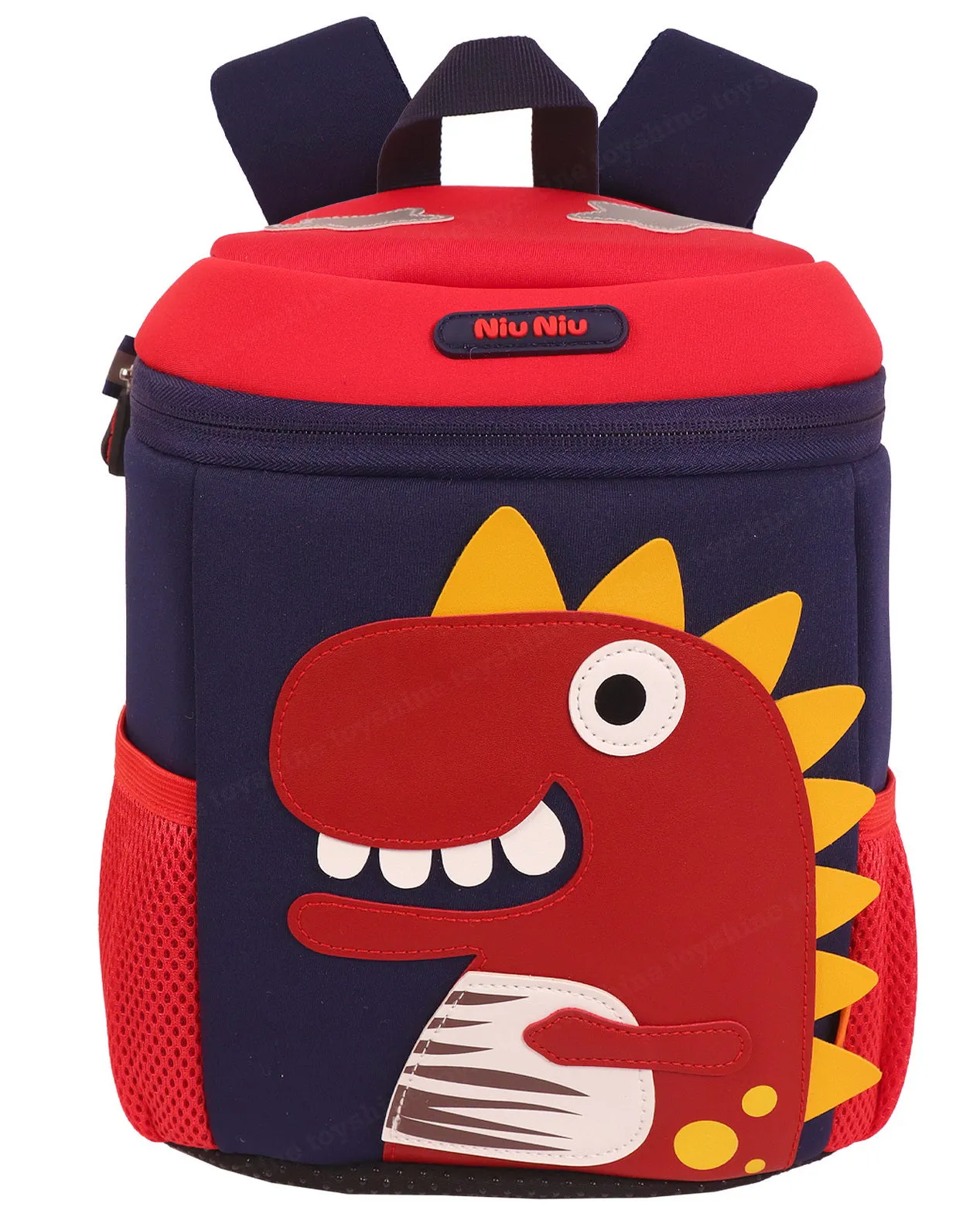 Toyshine11"Dinosaur Frappe Backpacks for Kids Girls Boys Cute Dinosaurs Dino Toddler Backpack Preschool Nursery Travel Bag - Blue