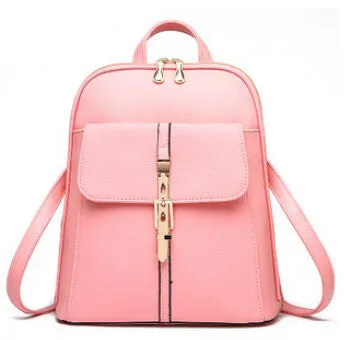 Vogue Star! 2016 backpacks women backpack school bags students backpack ladies women's travel bags leather package YA80-173