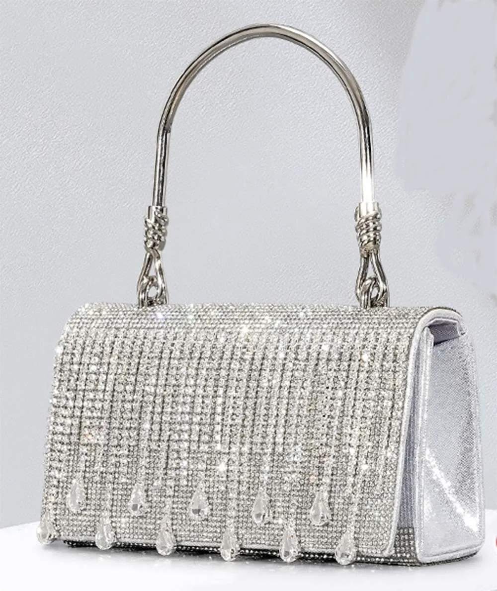 Winnal Crystal Tote Handle Bag