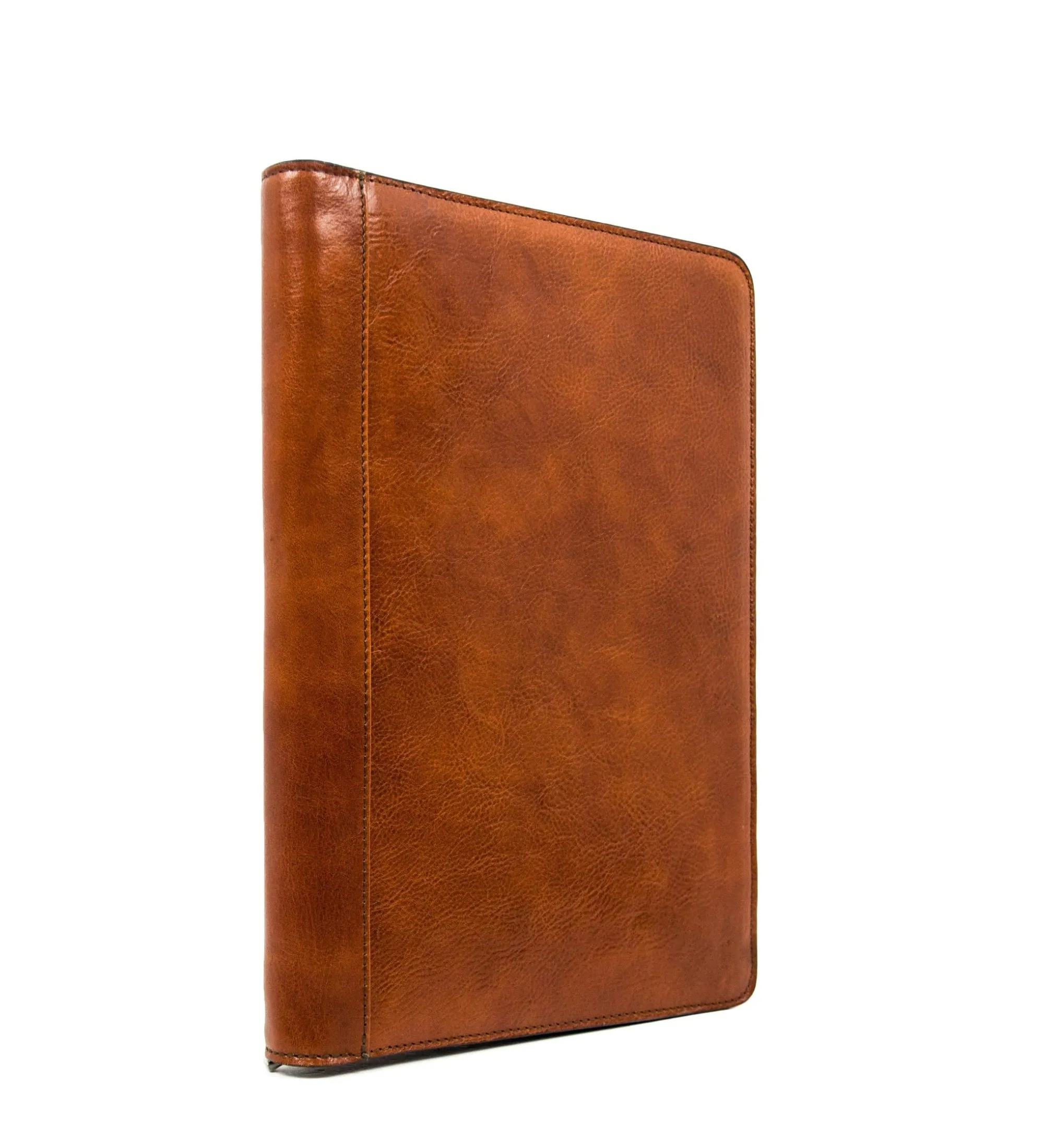 Womens Leather A4 Documents Folder Organizer - Candide